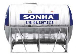 Bồn nước Inox Sơn Hà nằm ngang 1000l (D960)